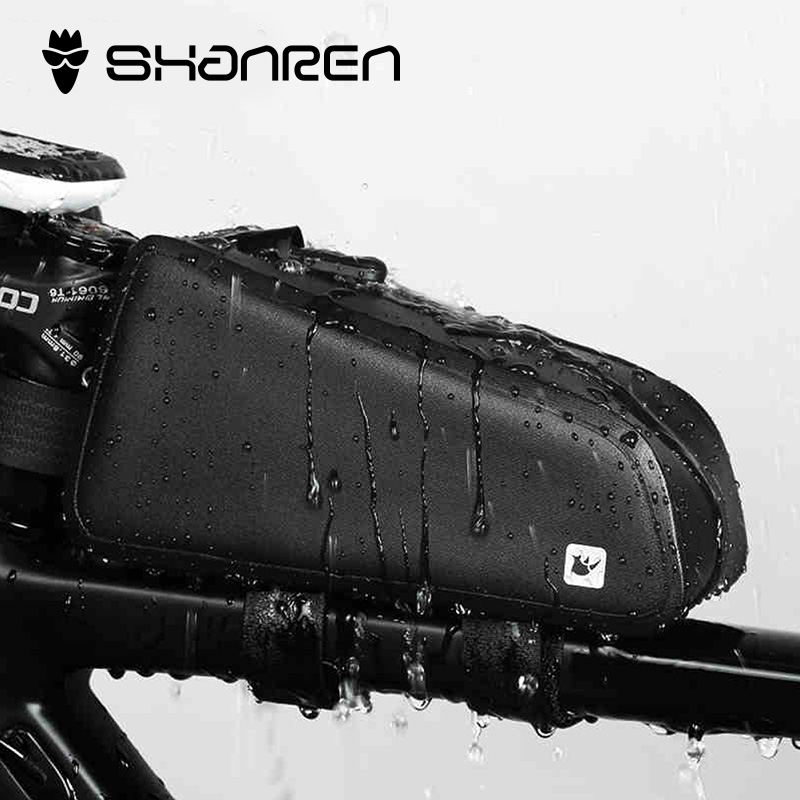 shanren bike bag front beam waterproof upper tube bag car front saddle bag hiking bike riding bag