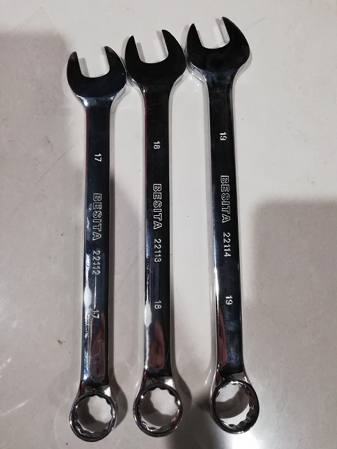 Besita Best polished dual-use wrench besita Bestame punches a two-use wrench