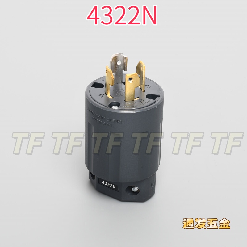 American Denki Japanese Standard Plug 4322N-L15 30A250V Ul/Pse Certified Nemal15-30 American Denki Japanese Standard Plug 4322N-L15 30A250V Ul/Pse Certified Nemal15-30