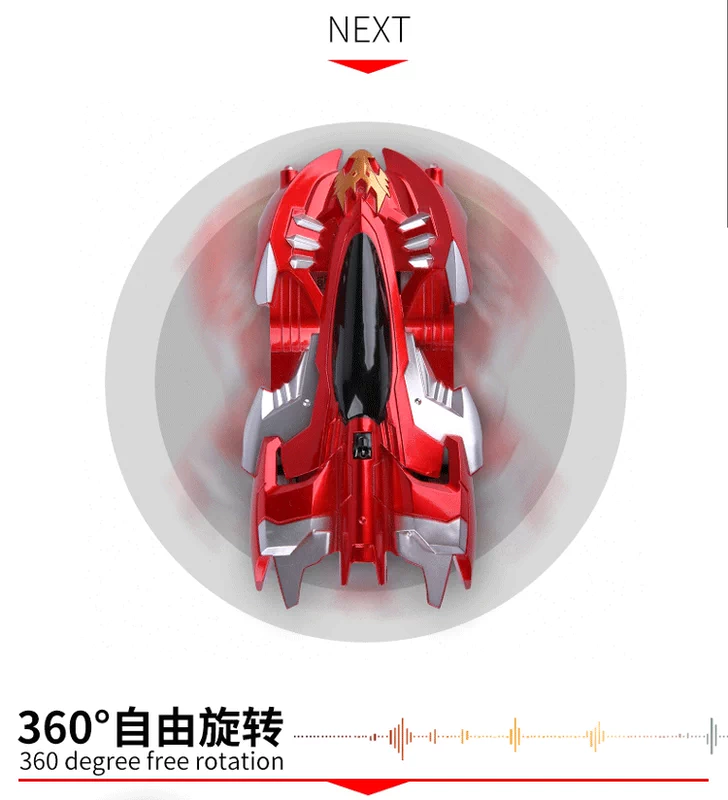 Xe rung trẻ em đồ chơi trẻ em từ xa leo tường xe có thể sạc xe đua đóng thế 4-6-8-10-12 tuổi