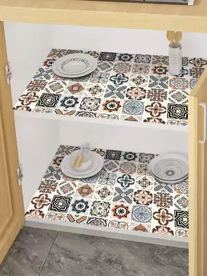 Kitchen drawer integral cabinet waterproof and oil-proof sticker refurbished wallpaper modified wardrobe sub moisture-proof self-adhesive wall sticker