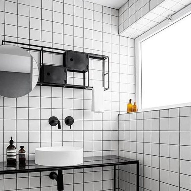 10 m Bathroom Drain Sticker Wall Stickler self-adhesive waterproof bathroom Kitchen Wall Brick Toilet Renovated Wallpaper