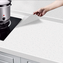 Kitchen Anti-Oil Patch Marble Pattern Countertops Renovated Self-Adhesive Hearth Wall waterproof and anti-high-temperature resistant tile stickers