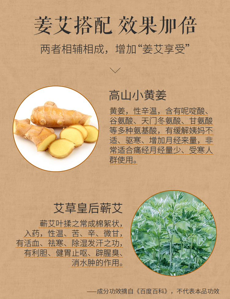 修正 艾草生姜暖贴 20片 图9