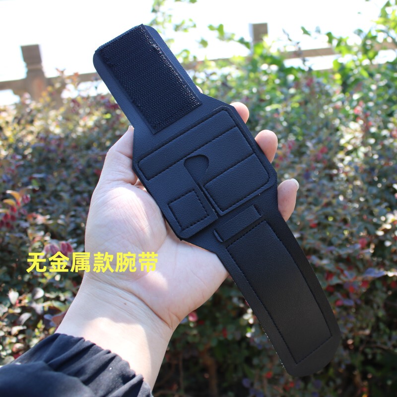 Metal-Free Wristband Velcro Wristband Fishing Reel Wristband Fixed Slingshot Fishing Fixed Wristband Artificial Leather Wristband
