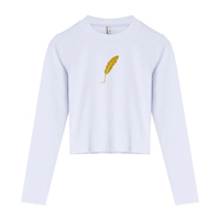 Короткие белые перья