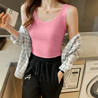 Розовый, хлопковый, короткий