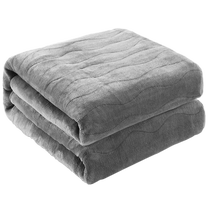 Couverture électrique en flanelle antarctique matelas électrique agrandi à température réglable sûr imperméable simple double à double contrôle pour les étudiants en dortoir