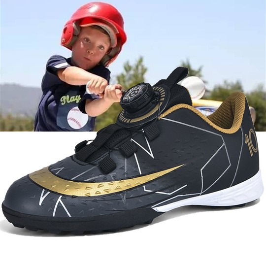 棒球鞋儿童垒球训练鞋青少年防滑碎钉球鞋男女学生运动专业垒球鞋