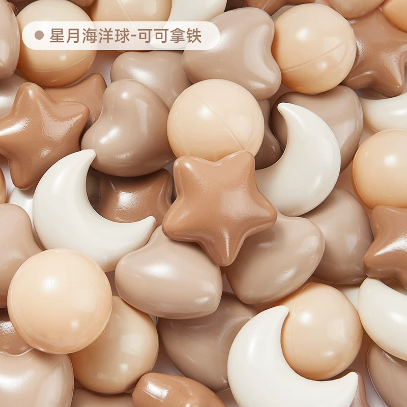 [Same price: 618] BABYGO ocean ball pool indoor baby chewable toy thickened safety wave ball