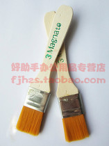 Wood Handle Hairbrush Computer Mobile Phone Dusting Soft Hairbrush Wood Handle Brushed Soft Plush Paste Brush Nylon Plate Brush