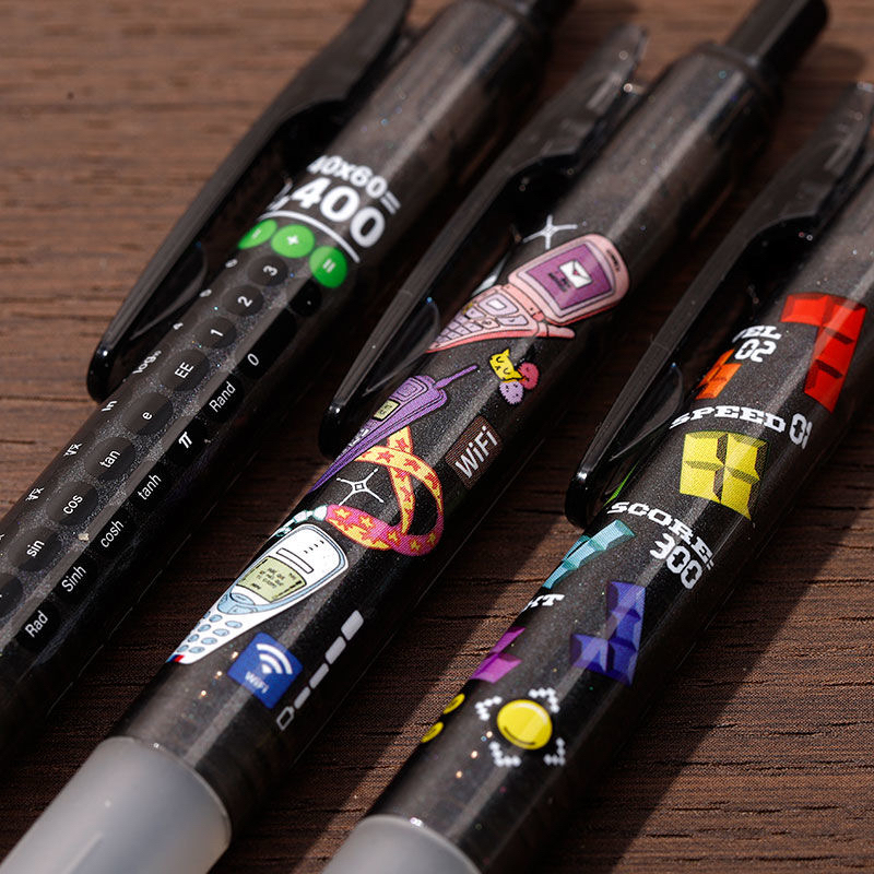 Zebra Zebra Jjm88 Self-Built Limited Three Machine Three Boundaries Fine Glitter 0.5 Press Limited Edition Black Gel Pen Water Pen