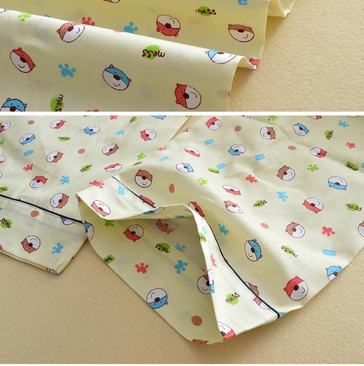Mùa xuân và mùa hè mỏng nữ cotton ngủ quần cotton quần tây XL dệt nhà ngủ quần tháng quần sooc nữ