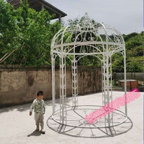 Large Pavilion courtyard sales department square giant oversized bird cage outdoor park scenic spot iron bird cage decoration