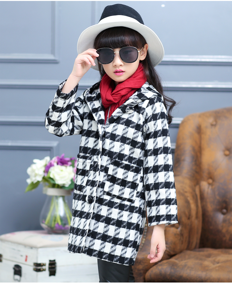 Manteau pour fille en laine - Ref 2162070 Image 18