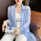 Sun protection clothing women's 2022 summer new chiffon shirt thin section loose fairy temperament all-match sun protection shirt jacket