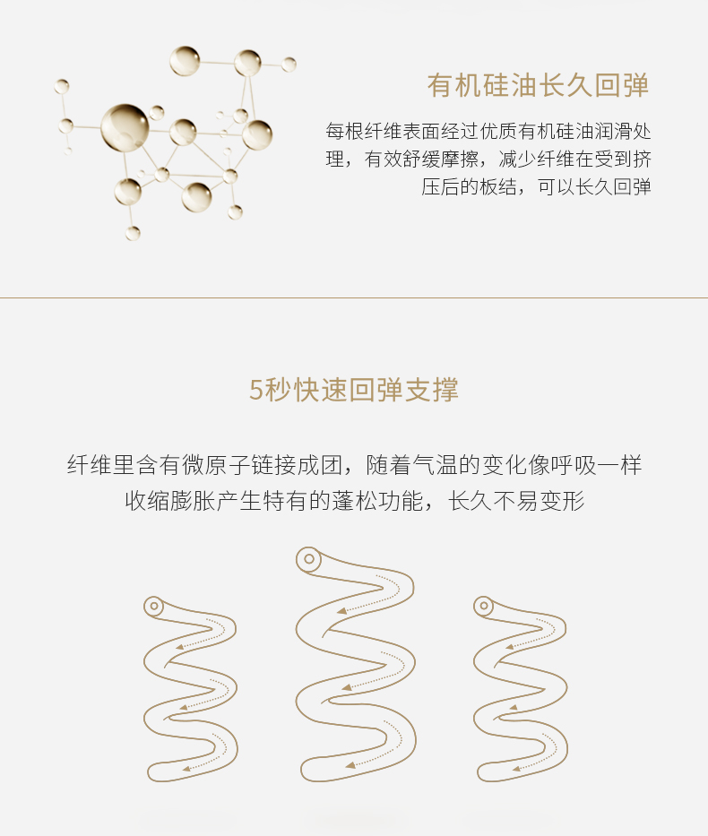 妙睡宝 抗菌防螨枕头 螨虫趋避率99% 美国进口皮马棉 1只 图8