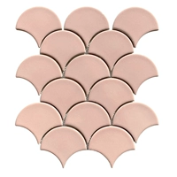 Апельсиновая красная рыба чешуйки кирпич светло -розовые