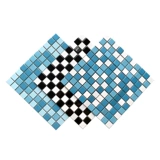 Бассейн, мозаика, синяя головоломка