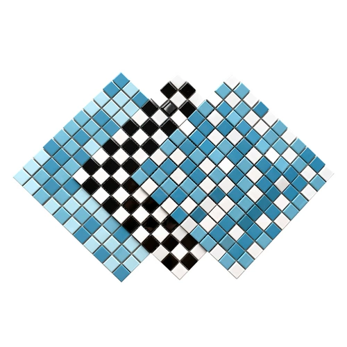 Бассейн, мозаика, синяя головоломка