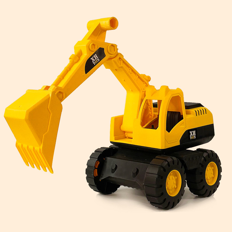 Large Number Engineering Car Boy Toy Sets Children Inertial Digging Earth Digger Hook Baby Stirring Car Tipping Bucket High Machine