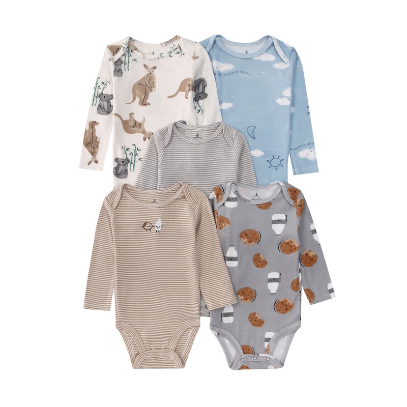 Carters Long-Sleeve Romper for Infants and Toddlers, Spring and Autumn Pure Cotton, Unisex Baby Triangle Romper, Crawling Suit, Pullover Carters Long-Sleeve Romper for Infants and Toddlers, Spring and Autumn Pure Cotton, Unisex Baby Triangle Romper, Crawling Suit, Pullover