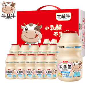 牛益牛乳酸菌原味儿童酸奶20瓶