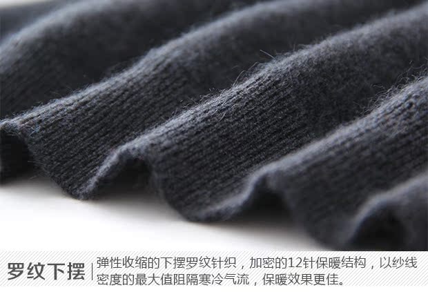 Áo len cashmere nam v-cổ màu sắc phù hợp với áo khoác cardigan dày dày áo len lỏng lẻo cha trung niên áo len áo giữ nhiệt nam