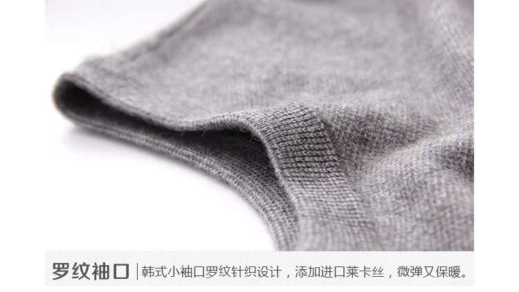 Trung niên cha nạp áo len cashmere áo nịt áo len áo gi lê dày áo gi lê áo gi lê áo len lớn kích thước lớn áo len