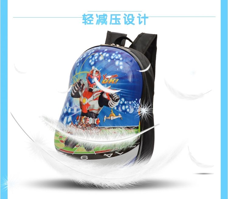 Trường mẫu giáo Xe đẩy Túi đựng Vỏ trứng Trẻ em Bé trai nhỏ nội trú Mẫu giáo Ba lô balo đi học cấp 2