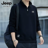 Jeep, джип, мужская весенняя толстовка, комплект для отдыха, лонгслив, свободный крой