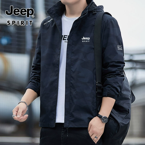 Jeep, джип, осенняя водонепроницаемая ветрозащитная куртка для отдыха, большой размер, новая коллекция