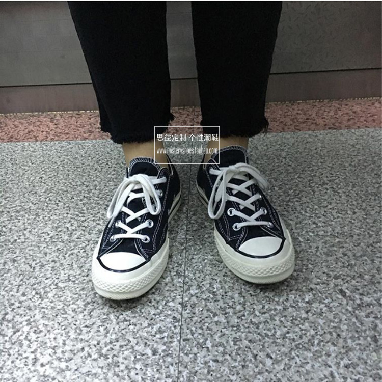 Hàn Quốc ulzzang giày vải nam cao giày giày 1970s cao đẳng gió Harajuku người đàn ông của đường phố đen lươi giày thủy triều order giày bóng rổ