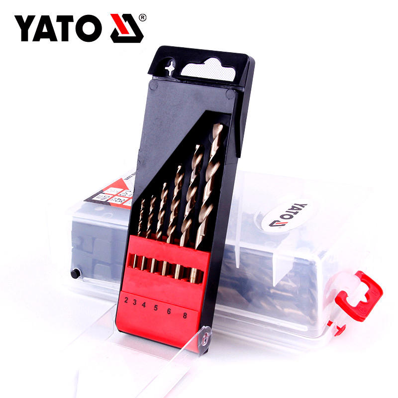 Elto electric drill bit high speed steel twist drill with cobalt drill round handle set YT-41602 41603 41605
