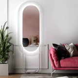 Fantasy Jia/Hyundai Light Luxury Flutter Full -Betal Mirror Домохозяйство в ванной комнате