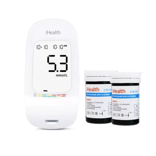 九安 Тестная полоса глюкозы в крови AG-605/607 Тестер глюкозы в крови 50 Таблетки испытательных полосок Ags-1000