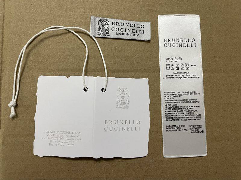 高級ブランドの衣料品ラベル、ネックラベル、衣料品ラベル、BC、ホワイトニュースタイルウォッシュラベル、衣料品Tシャツ、ネックラベル、ジャケット