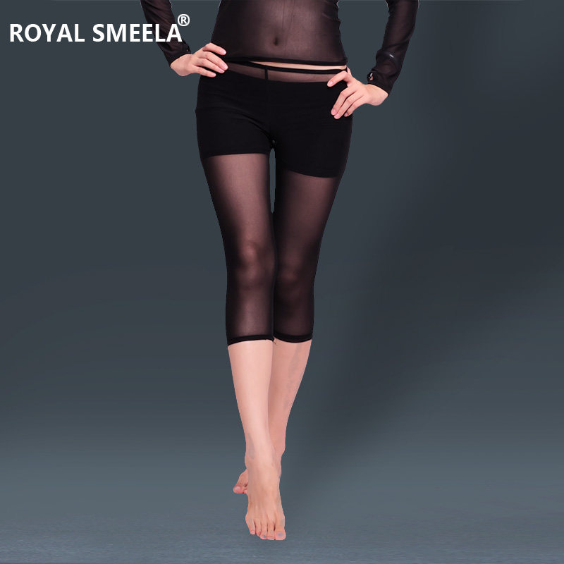 Belly dance trousers under dress female 2022 new beginner sexy dance in pants mesh pants