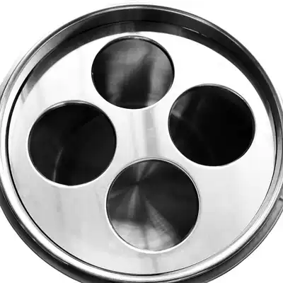 Zhigao noodle cooking bucket porous panel dumpling sieve fence separator noodle cooking stove