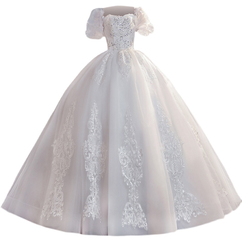 Large size wedding dress 200 catties plus fat, increase fat mm, thick arm meat trailer tail pregnant woman fat bride wedding service woman Large size wedding dress 200 catties plus fat, increase fat mm, thick arm meat trailer tail pregnant woman fat bride wedding service woman