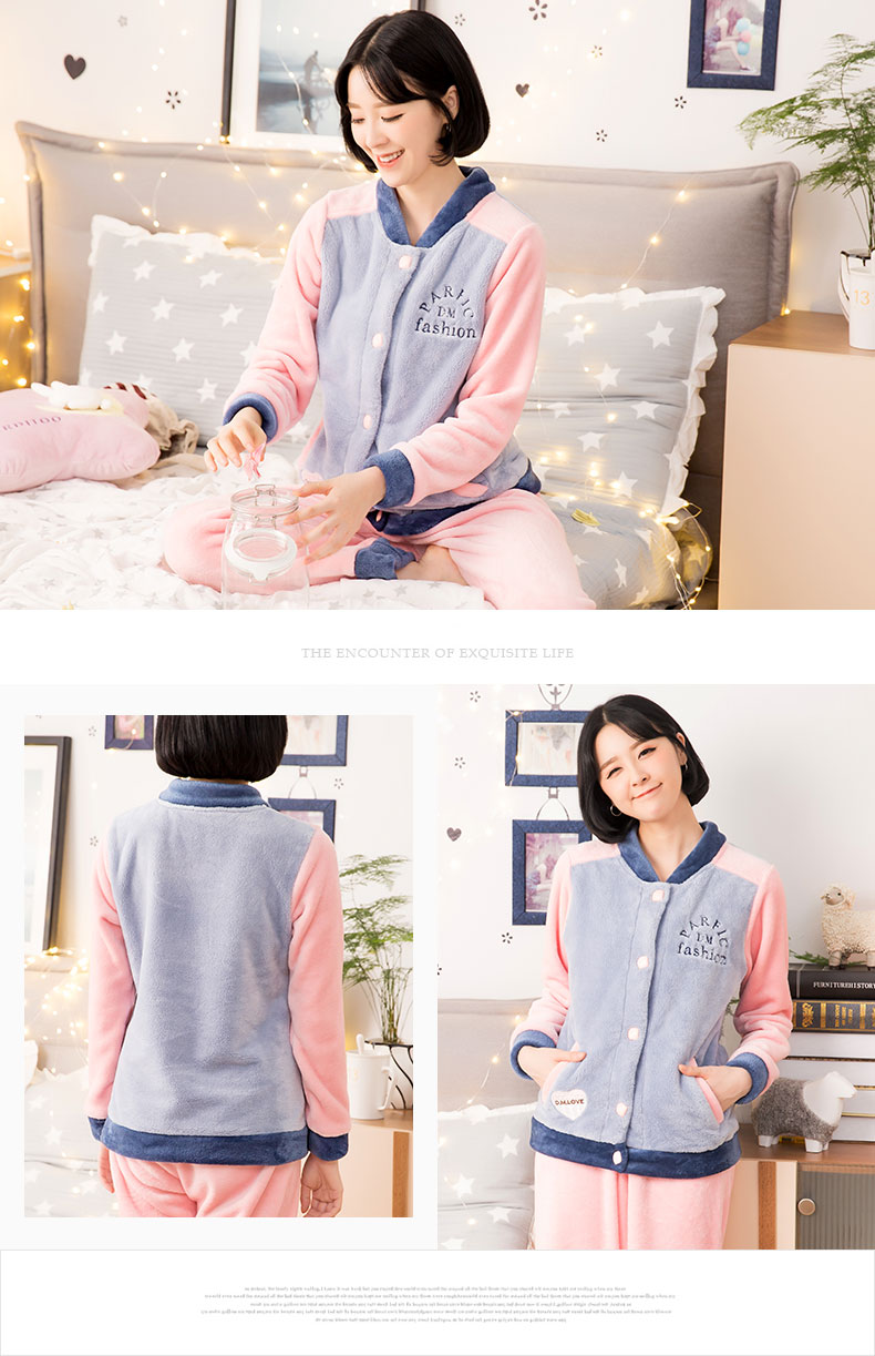 Pyjama mixte en Polyester Polyester  à manches longues - Ref 3005756 Image 15