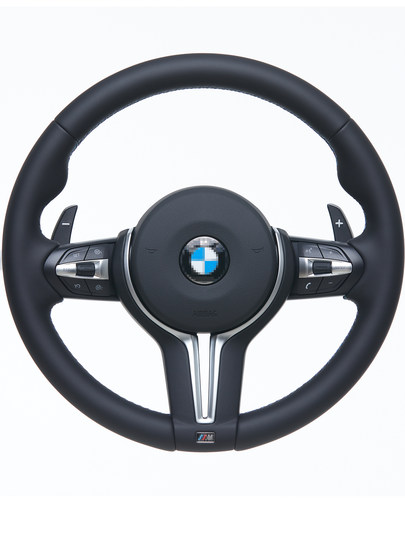 适用于宝马改装3系五系525 530 x1x3x5x6 丁字裤碳纤维方向盘总成