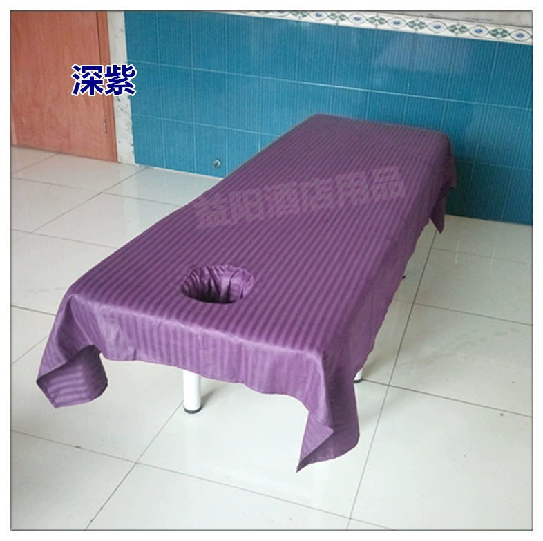 Massage Health Club Câu lạc bộ cơ thể Y học Vật lý trị liệu Massage Beauty Salon Cotton đặc biệt Bông Bông Tấm Lỗ với Lỗ thảm lông cừu trải giường
