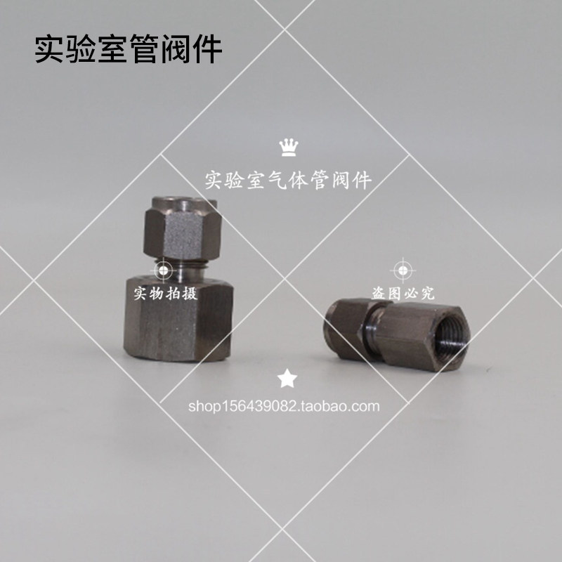 304 Pressure Gauge Fitting Female Thread Fitting Compression Fitting