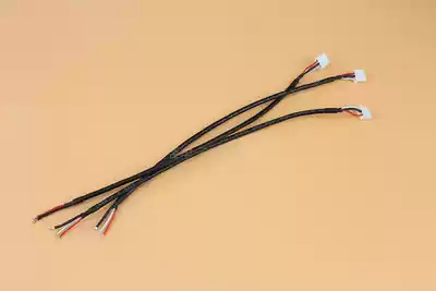 20CM single plug XH2 54 high quality audio input and output three core shielded wire signal line