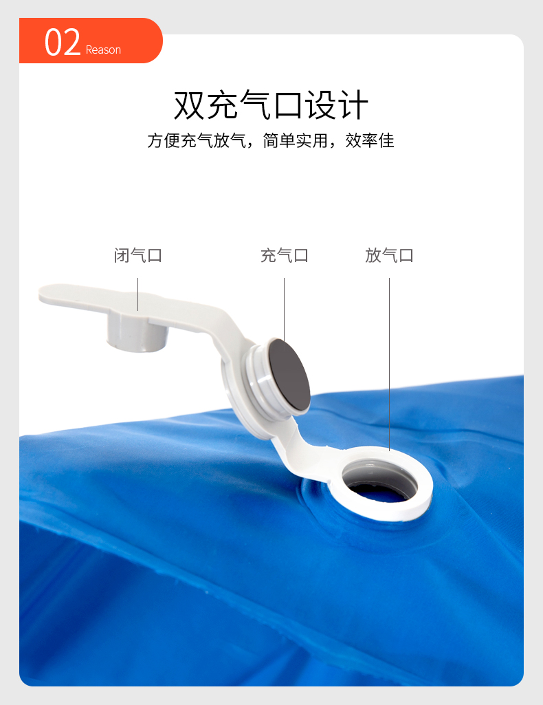 Beishan Wolf ngoài trời mat đôi bơm hơi nệm không khí dày dày lều ngủ pad ăn trưa nghỉ mat di động - Thảm chống ẩm / Mat / Gối thảm trải picnic