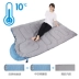 Beishan Wolf túi ngủ người lớn ngoài trời trong nhà cotton du lịch ngoài trời mùa duy nhất cắm trại túi ngủ đôi bông ngủ túi túi ngủ trẻ em tiểu học Túi ngủ