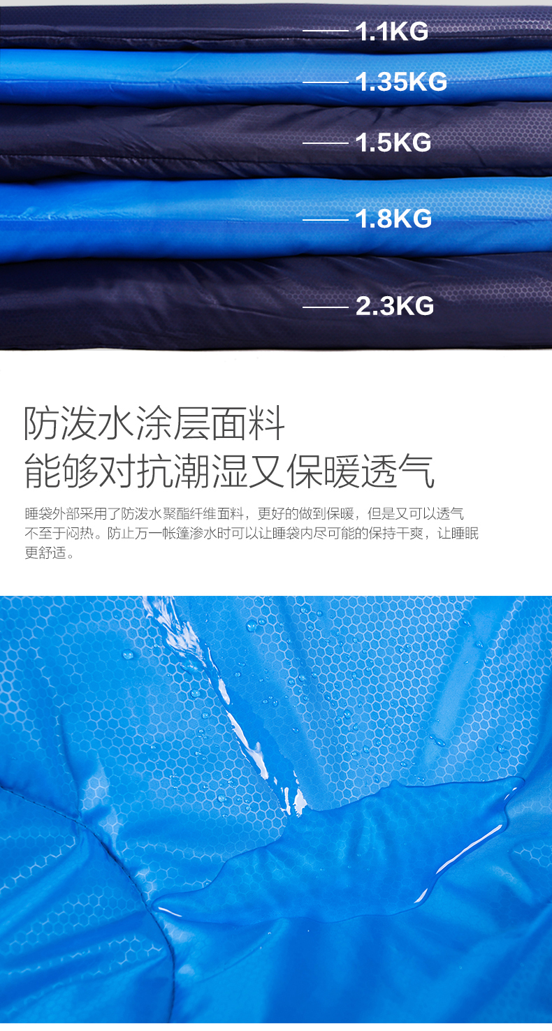 Beishan Wolf Túi ngủ lạnh Người lớn ngoài trời Người lớn Mùa đông Dày Cắm trại ấm áp Đơn Trong nhà Nam Cắm trại Đôi túi ngủ văn phòng mùa đông