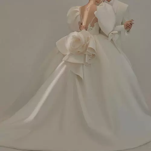 Новая кино студия высокой тематической одежды Старшая Корейская версия свадебной фотографии романтическая фото фото сатин