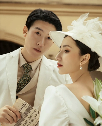 Ретро свадебное платье для влюбленных, французский стиль